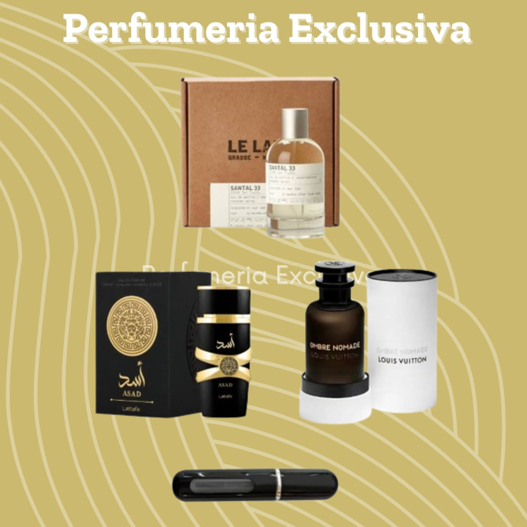 Miniatura 1 de Santal 33 + asad+ ombre nomade + perfum